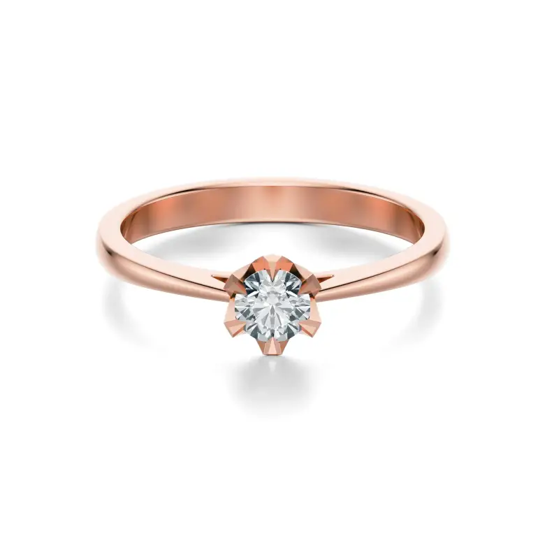 Pierścionek diament